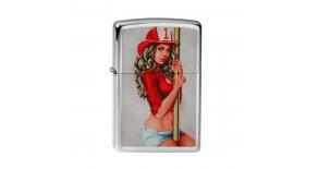 205 PinUp Firegirl - Зажигалка ZIPPO